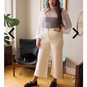 Iris Denim “Edge of Seventeen” Jeans - Vintage White